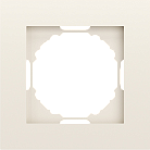 Рамка 1-я, матовый кремовый, Donel DE21131 A07