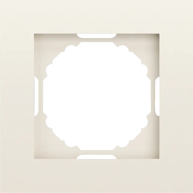 Рамка 1-я, матовый кремовый, Donel DE21131 A07
