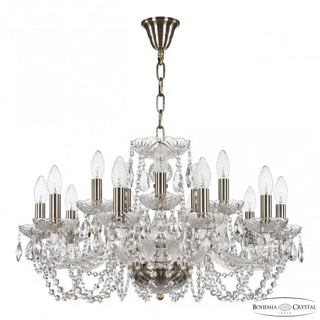 Люстра хрустальная Bohemia Ivele Crystal 119/10+5/240 Pa
