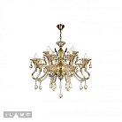 Подвесная люстра iLamp 61082-8+4 BR Asia