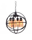 Подвесной светильник Lumina Deco LDP 11509-4 BK Stradi