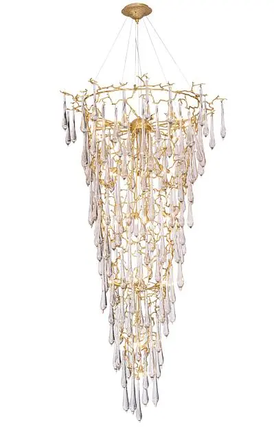 Люстра Crystal Lux REINA SP34 D1200 GOLD PEARL 3580/334 Люстра Crystal Lux REINA SP34 D1200 GOLD PEARL 3580/334