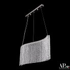 Люстра светодиодная хрустальная APL LED SH07.80.A.Ni.4000 Sicilia