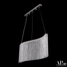 Люстра светодиодная хрустальная APL LED SH07.80.A.Ni.4000 Sicilia