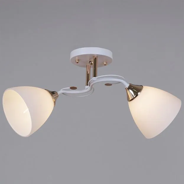 Потолочная люстра Reluce 06104-0.3-02 WH+FG Потолочная люстра Reluce 06104-0.3-02 WH+FG