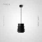 Подвесной светильник TIDY Тип B. Черный камень Lampatron 5721-14978