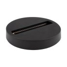 Разъем (коннектор) одноместный для однофазного трекового светильника Elektrostandard TRAF-1-BK черный a047141