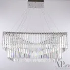 Люстра светодиодная хрустальная APL LED SH10.86.C.Ni.4000 Sicilia