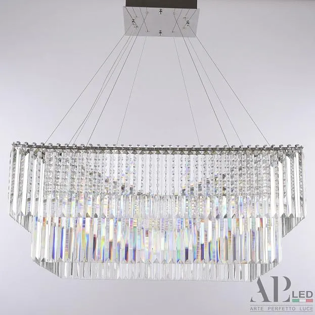 Люстра светодиодная хрустальная APL LED SH10.86.C.Ni.4000 Sicilia Люстра светодиодная хрустальная APL LED SH10.86.C.Ni.4000 Sicilia