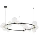 Подвесной светильник Lumina Deco LDP 7033-24 BK+CL