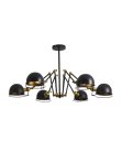Подвесная люстра Lumina Deco Valmonti W6 LDP D015-6 BK