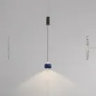 Подвесной светильник BENDIX C Цвет Синий. Теплый свет Lampatron 6787-18608