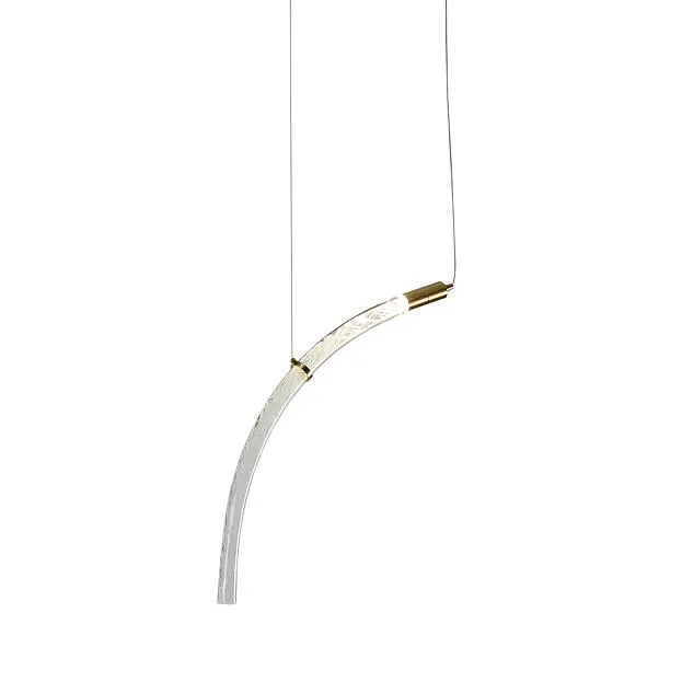 Подвесной светильник Delight Collection OD2412-1 gold/clear