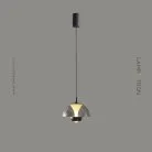 Подвесной светильник HENNEKE Размер M. Цвет дымчато-серый. С диммированием Lampatron 8427-23143