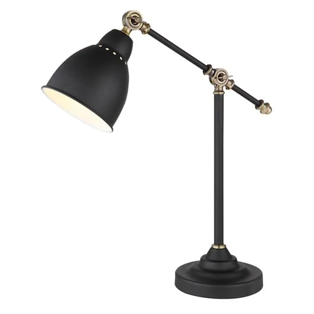 Настольная лампа Arte Lamp A2054LT-1BK Braccio