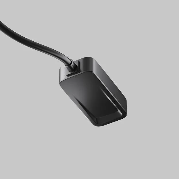 Ввод питания(0,5м) Radity для встраиваемого монтажа черный Maytoni Technical TRA084B-12B-50