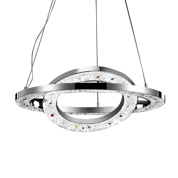 Подвесной светильник Illuminati MD1103008-384A chrome/white 1103008