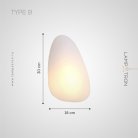 Бра LINDIS WALL Модель B. Цвет молочно-белый. Lampatron lindis-wall-b-milk 2960-7098