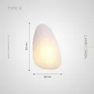 Бра LINDIS WALL Модель B. Цвет молочно-белый. Lampatron lindis-wall-b-milk 2960-7098