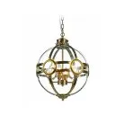 Люстра Delight Collection KG0516P-3 antique brass Hagerty
