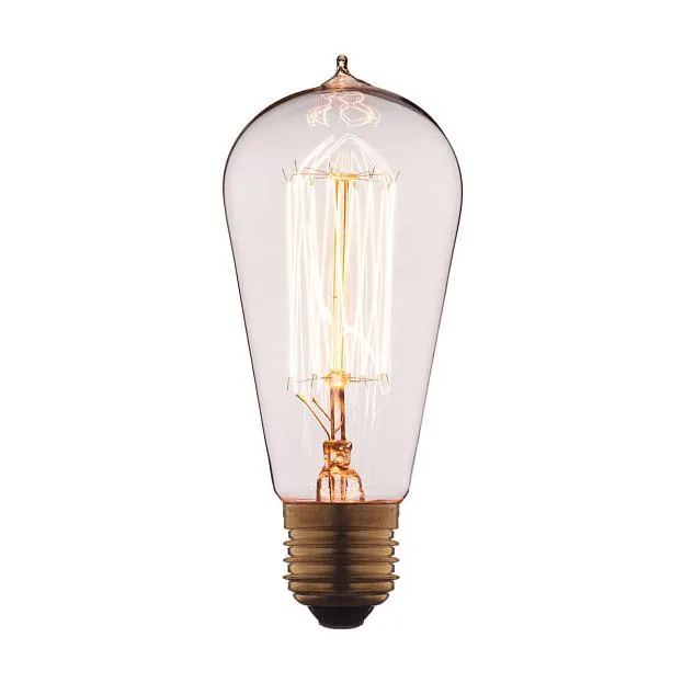 Лампа накаливания Loft It 6440-SC E27 40W колба прозрачная Edison Bulb