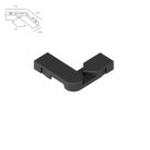 Коннектор поворотный для накладного шинопровода Arte Lamp A613806R RAPID-ACCESSORIES 