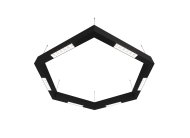 Подвесной светодиодный светильник 0,9м 36Вт 48° Donolux dl18515s111b36.48.900wb Eye-hex