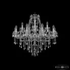 Люстра хрустальная Bohemia Ivele Crystal  1415/10+5/300 Ni