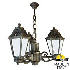 Подвесной уличный светильник FUMAGALLI SICHEM/ANNA 3L E22.120.S30.BYE27 Античная бронза