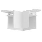 Угловой соединитель для шинопровода Denkirs TR2102-WH SMART BASE