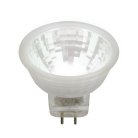 Лампочка светодиодная Uniel LED-MR11-3W/NW/GU4 GLZ21TR