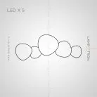 Бра BEA COMBO 5 ламп Lampatron 6426-17290