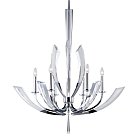 Подвесная люстра Delight Collection P68028L-6 chrome Ice Kingdom