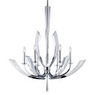 Подвесная люстра Delight Collection P68028L-6 chrome Ice Kingdom