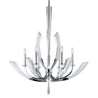 Подвесная люстра Delight Collection P68028L-6 chrome Ice Kingdom