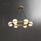 Кольцевые люстры и светильники KAIRA CH 6 ламп Lampatron f-kaira-ch-6 5438-13968