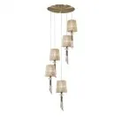 Подвесная люстра Mantra 3877 TIFFANY BRONZE