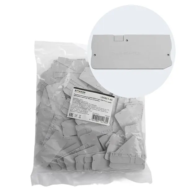 Торцевая заглушка для ЗНИ STEKKER 49269 LD582-1-40