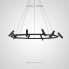 Кольцевые люстры и светильники LEEDS RING Lampatron 8277-22565