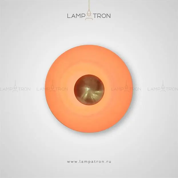Бра ALESTA Размер L. Цвет Золото+Оранжевый Lampatron 4777-12093 Бра ALESTA Размер L. Цвет Золото+Оранжевый Lampatron 4777-12093