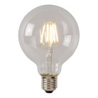 Лампа светодиодная диммируемая E27 7W 2700К прозрачная Lucide 49086/07/60 G80 Class B