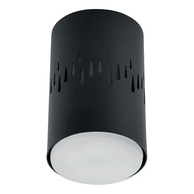 Светильник потолочный 12W 230V GX53 и подсветка 1W 4000K черный Feron 41454 HL350