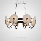 Кольцевые люстры и светильники LAMBERT CH 8 ламп Lampatron 8175-22374