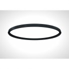 Радиусный встраиваемый магнитный шинопровод 1,2 м iLEDEX TECHNICAL R 4822-1200-BK VISION48/22