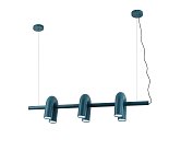 Подвес Канти лазурный Led 36W Kink Light 08465-3A,07