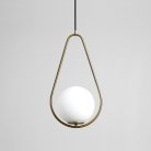 Подвесной Светильник Hoop Drop Brass ImperiumLoft 213739-26