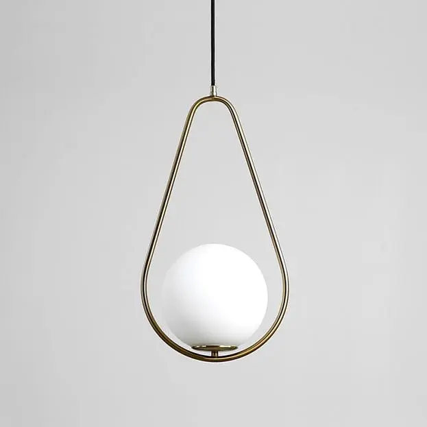 Подвесной Светильник Hoop Drop Brass ImperiumLoft 213739-26 Подвесной Светильник Hoop Drop Brass ImperiumLoft 213739-26