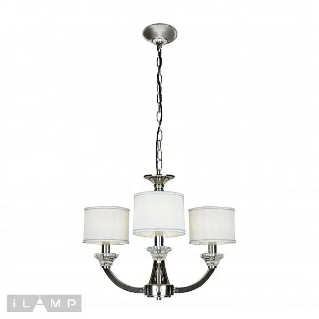 Подвесная люстра iLamp 85175/3 CR OXFORD Подвесная люстра iLamp 85175/3 CR OXFORD