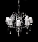 Хрустальная подвесная люстра Lumina Deco LDP 8810-8 SL Venisia