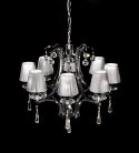 Хрустальная подвесная люстра Lumina Deco LDP 8810-8 SL Venisia